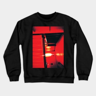 red corridor Crewneck Sweatshirt